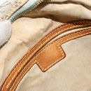 LOUIS VUITTON Monogram Mini Jeanne GM Shoulder Bag Blue Gold M92000 Auth 153839-19