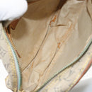 LOUIS VUITTON Monogram Mini Jeanne GM Shoulder Bag Blue Gold M92000 Auth 153839-11