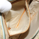 LOUIS VUITTON Monogram Mini Jeanne GM Shoulder Bag Blue Gold M92000 Auth 153839-22