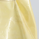 LOUIS VUITTON Monogram Vernis Reade PM Hand Bag Perle M91336 LV Auth 153840-10