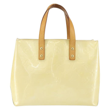 LOUIS VUITTON Monogram Vernis Reade PM Hand Bag Perle M91336 LV Auth 153840 - 0