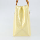 LOUIS VUITTON Monogram Vernis Reade PM Hand Bag Perle M91336 LV Auth 153840-3