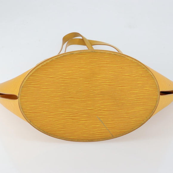 LOUIS VUITTON Epi Saint Jacques Shopping Shoulder Bag Yellow M52269 Auth 153841
