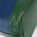 LOUIS VUITTON Epi Noe Shoulder Bag Bicolor Green Blue M44044 LV Auth 153843-15