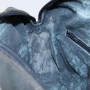 GUCCI GG Supreme Sherry Line Shoulder Bag PVC Navy Gold 001 4071 5 Auth 153849-19