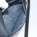 GUCCI GG Supreme Sherry Line Shoulder Bag PVC Navy Gold 001 4071 5 Auth 153849-22