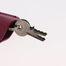 PRADA Chain Shoulder Bag Nylon Pink Silver Auth 153853-16