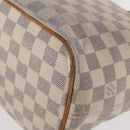 LOUIS VUITTON Damier Azur Saleya PM Tote Bag N51186 LV Auth 153855-14