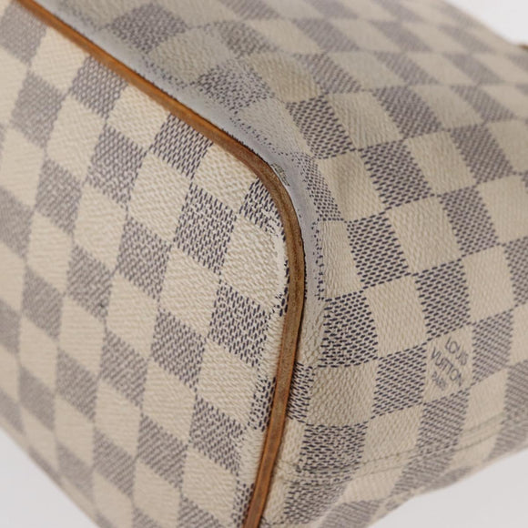 LOUIS VUITTON Damier Azur Saleya PM Tote Bag N51186 LV Auth 153855