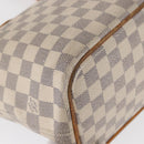 LOUIS VUITTON Damier Azur Saleya PM Tote Bag N51186 LV Auth 153855-15