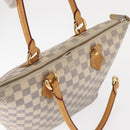 LOUIS VUITTON Damier Azur Saleya PM Tote Bag N51186 LV Auth 153855-6