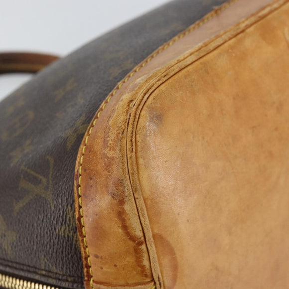 LOUIS VUITTON Monogram Alma Hand Bag M51130 LV Auth 153856