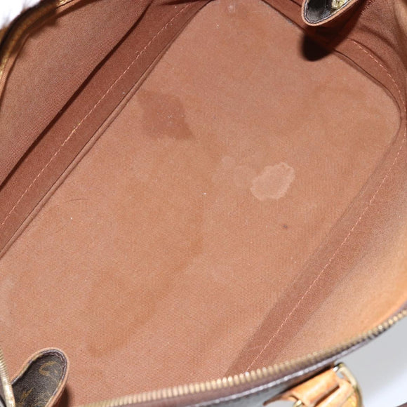 LOUIS VUITTON Monogram Alma Hand Bag M51130 LV Auth 153856