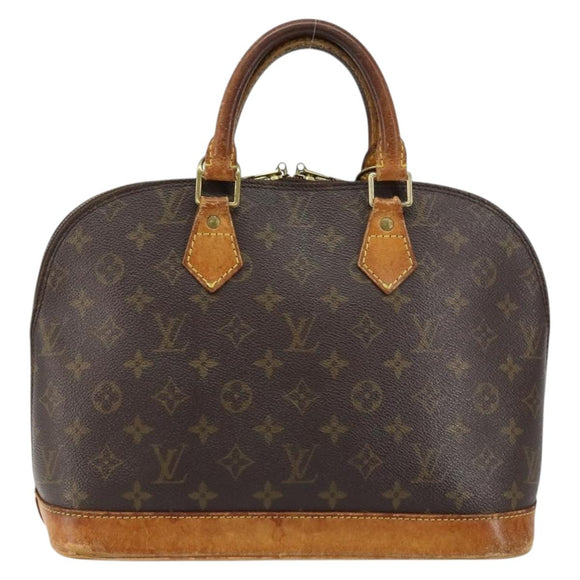 LOUIS VUITTON Monogram Alma Hand Bag M51130 LV Auth 153856