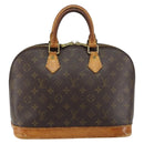 LOUIS VUITTON Monogram Alma Hand Bag M51130 LV Auth 153856-2