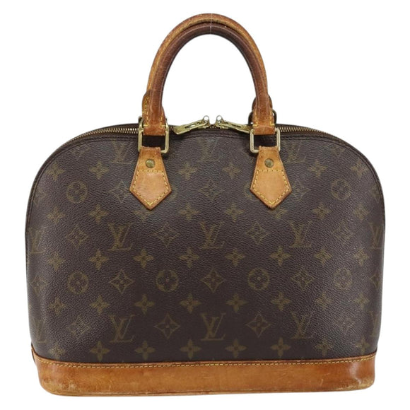 LOUIS VUITTON Monogram Alma Hand Bag M51130 LV Auth 153856