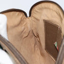 GUCCI GG Supreme Web Sherry Line Bag PVC Beige Gold 904 02 047 Auth 153861-19