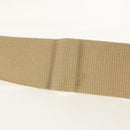 PRADA Shoulder Bag Leather Beige Silver Auth 153864V-10