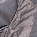 Salvatore Ferragamo Gancini Hand Bag Leather Silver Auth 153866-17