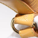 LOUIS VUITTON Epi Petit Noe Shoulder Bag Yellow M44109 LV Auth 153869-18