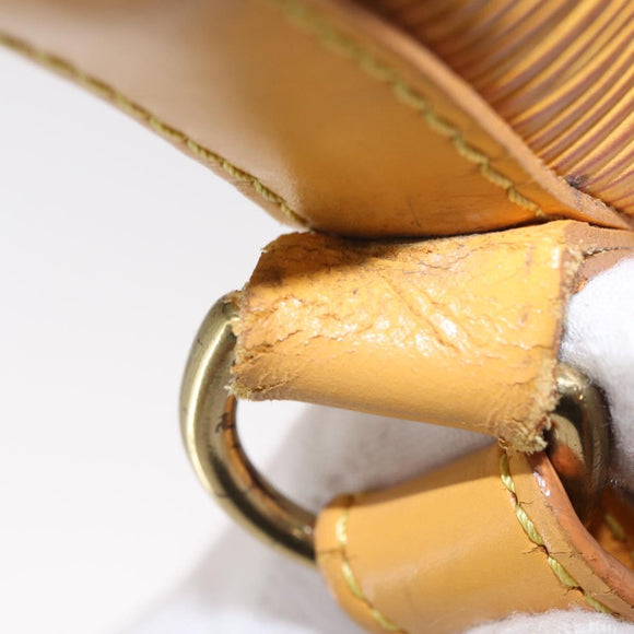 LOUIS VUITTON Epi Petit Noe Shoulder Bag Yellow M44109 LV Auth 153869