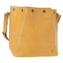 LOUIS VUITTON Epi Petit Noe Shoulder Bag Yellow M44109 LV Auth 153869-1