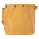 LOUIS VUITTON Epi Petit Noe Shoulder Bag Yellow M44109 LV Auth 153869-3