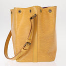 LOUIS VUITTON Epi Petit Noe Shoulder Bag Yellow M44109 LV Auth 153869-4