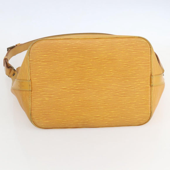 LOUIS VUITTON Epi Petit Noe Shoulder Bag Yellow M44109 LV Auth 153869