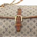 LOUIS VUITTON Monogram Mini Camille Chain Shoulder Bag Blue M92002 Auth 153870-14