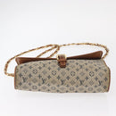 LOUIS VUITTON Monogram Mini Camille Chain Shoulder Bag Blue M92002 Auth 153870-9