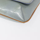 LOUIS VUITTON Monogram Vernis Thompson Street Bag Lavande M91009 LV Auth 153871V-15