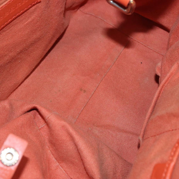 BURBERRY Nova Check Tote Bag PVC Beige Gold Auth 153873