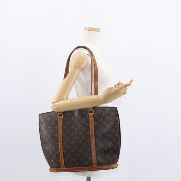LOUIS VUITTON Monogram Babylone Tote Bag M51102 LV Auth 153876
