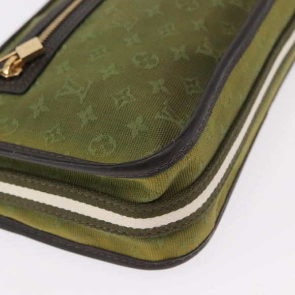 LOUIS VUITTON Monogram Mini Pochette Catrain Bag TST Khaki M92332 LV Auth 153878