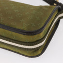 LOUIS VUITTON Monogram Mini Pochette Catrain Bag TST Khaki M92332 LV Auth 153878-17