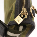 LOUIS VUITTON Monogram Mini Pochette Catrain Bag TST Khaki M92332 LV Auth 153878-9