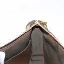 LOUIS VUITTON Monogram Mini Pochette Catrain Bag TST Khaki M92332 LV Auth 153878-20