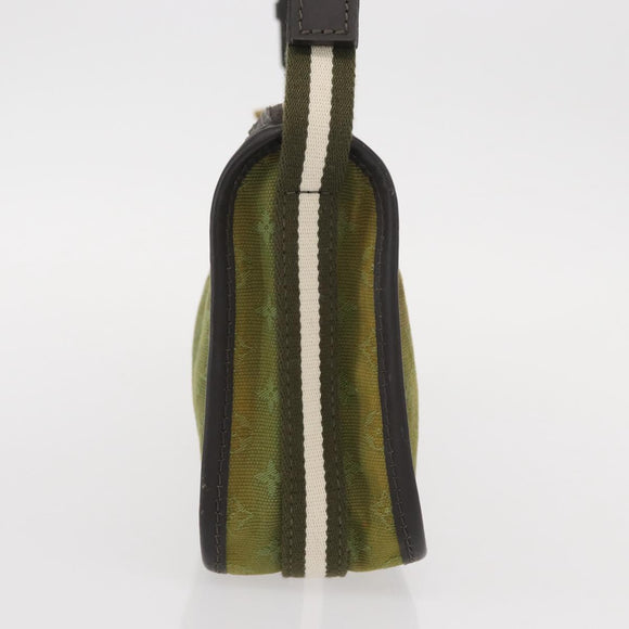 LOUIS VUITTON Monogram Mini Pochette Catrain Bag TST Khaki M92332 LV Auth 153878