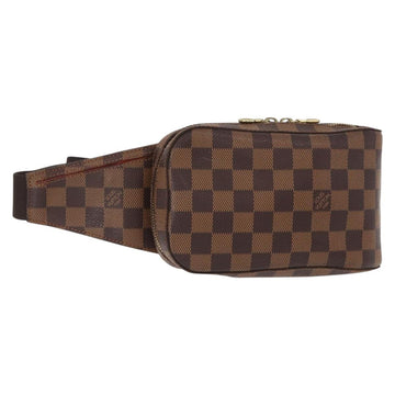 LOUIS VUITTON Damier Ebene Geronimos Shoulder Bag N51994 LV Auth 153879