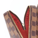 LOUIS VUITTON Damier Ebene Geronimos Schoudertas N51994 LV Auth 153879-21