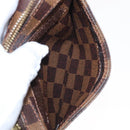 LOUIS VUITTON Damier Ebene Geronimos Schoudertas N51994 LV Auth 153879-22