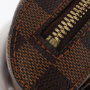 LOUIS VUITTON Damier Ebene Geronimos Schoudertas N51994 LV Auth 153879-7
