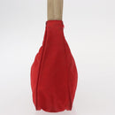 PRADA Hand Bag Nylon Red Auth 153880-3