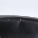 CELINE Shoulder Bag Leather Black Gold Auth 153884-14