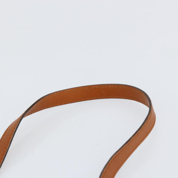 GUCCI Bamboo Hand Bag Leather 2way Brown Gold 000 1274 0290 Auth 153886