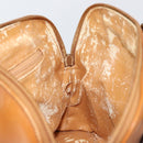 GUCCI Bamboo Hand Bag Leather 2way Brown Gold 000 1274 0290 Auth 153886-20