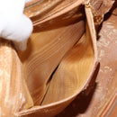 GUCCI Bamboo Hand Bag Leather 2way Brown Gold 000 1274 0290 Auth 153886-23