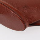 LOUIS VUITTON Epi Saint Jacques Hand Bag Brown M52263 LV Auth 153889-14