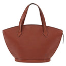 LOUIS VUITTON Epi Saint Jacques Hand Bag Brown M52263 LV Auth 153889-13